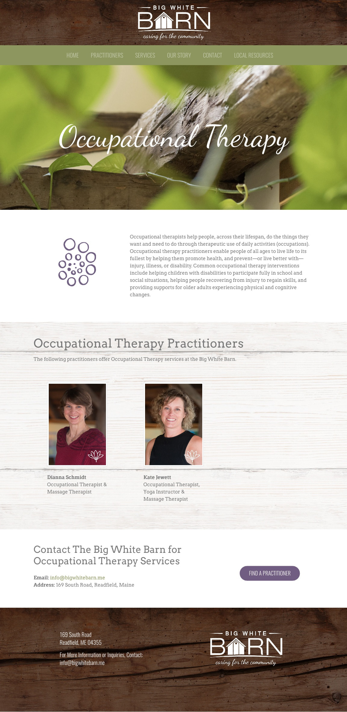 Big White Barn Occupational Therapy